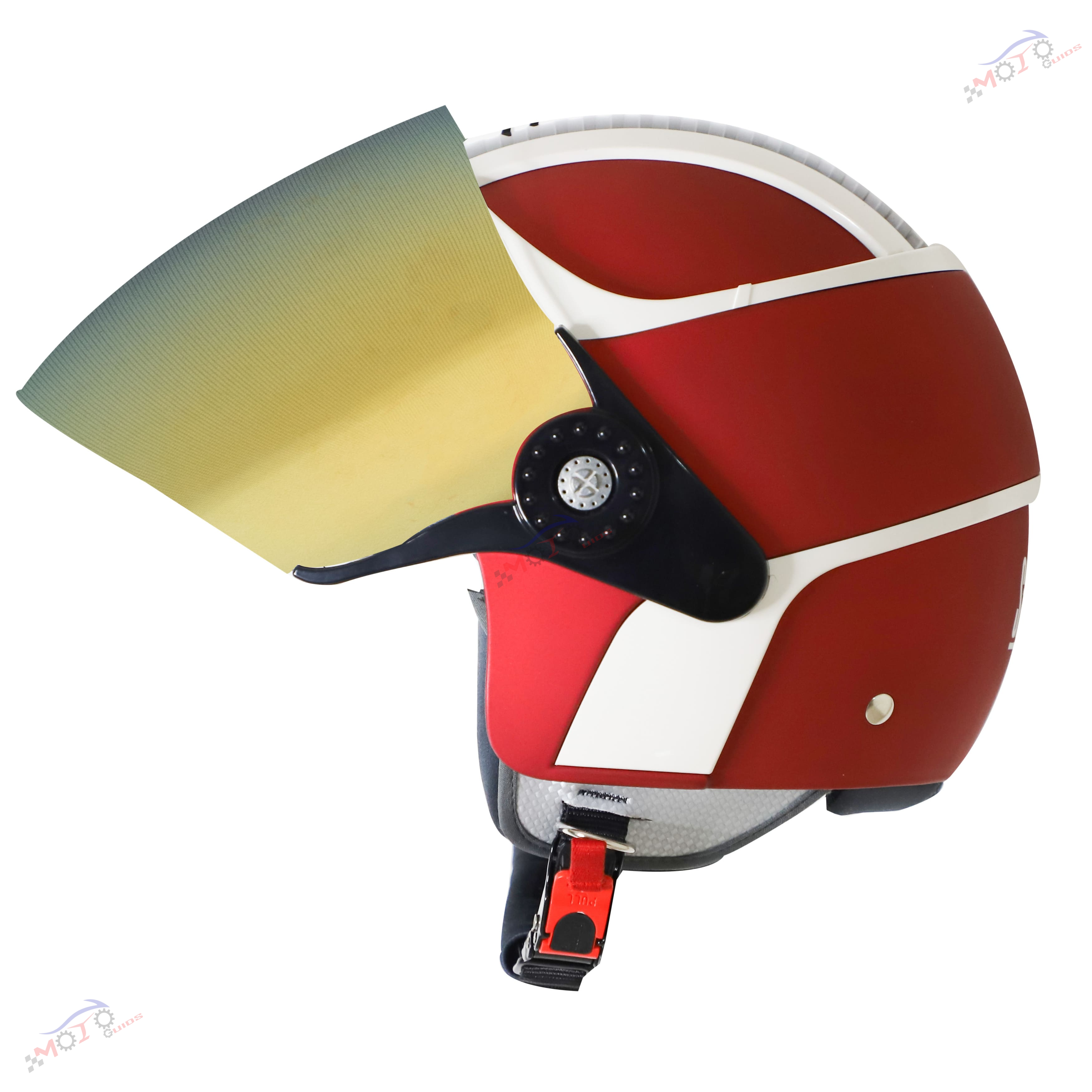 SB-29 AER MATT (FITTED WITH CLEAR VISOR WITH EXTRA CHROME BLUE VISOR FREE) 